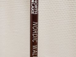 Burgundy North Lake Nordic walking pole, designed for outdoor fitness and adventures.