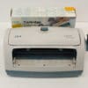 Leitz CS 9 laminator: compact, stylish design for efficient document protection at home or office.