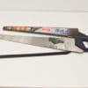 Ergonomic Stanley hand saw with sharp blade, ideal for woodworking and DIY projects.