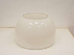 Elegant white vintage glass bowl for decor, serving, and versatile home styling.