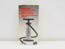 High-quality dual-action air pump for fast and reliable inflation of sports and outdoor gear.