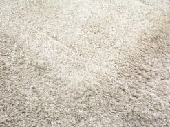 Luxurious beige plush rug for a cozy and inviting living space ambiance.