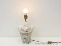 Whimsical ice cream cone lamp adds playful charm and warmth to any room decor.