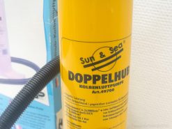 Effortlessly inflate outdoor gear with the efficient Sun & Sea DOPPELHUB air pump.