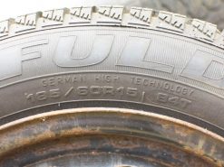 FULDA 185/60R15 tire: Durable German engineering ensures safety and performance in all weather conditions.