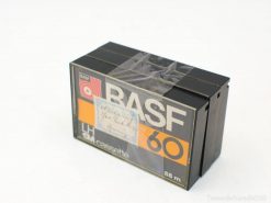 Vintage BASF LH 60 cassette tape, perfect for preserving audio memories and nostalgic moments.