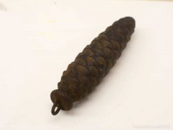 Handcrafted wooden pine cone adds natural elegance and warmth to any home decor.