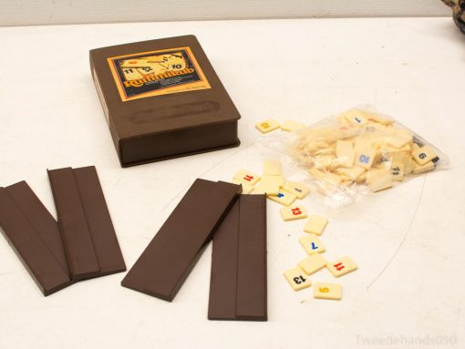 Vintage Rummikub game set for exciting family game nights and strategic challenges.