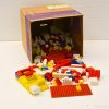 Colorful LEGO bricks spilling from a box, inviting creativity and imaginative play for all ages.