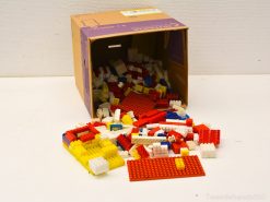 Colorful LEGO bricks spilling from a box, inviting creativity and imaginative play for all ages.