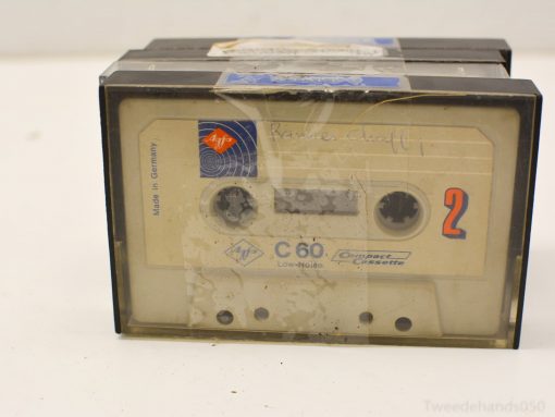 Nostalgic Agfa C 60 cassette with handwritten label, showcasing vintage charm and musical history.