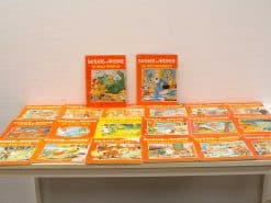 Vintage Suske en Wiske comic book collection for sale, featuring colorful covers and exciting adventures.