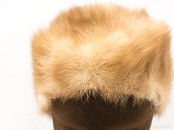 Elegant vintage fur hat for women, perfect for style and warmth on chilly days.