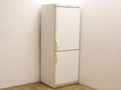 Classic white refrigerator with freezer for sale, ideal for any kitchen.