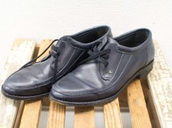 Stylish black leather shoes by VanLier, size 44, perfect for versatile outfits and occasions.