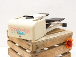 Compact retro mini stepper for effective home fitness and stylish workouts.