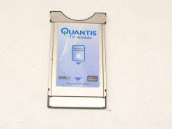 Compact Quantis TV module for efficient television reception and streaming, featuring a modern design.