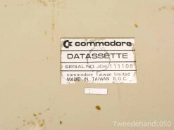 Vintage Commodore DATASSETTE from the 1980s, ideal for collectors and retro enthusiasts.