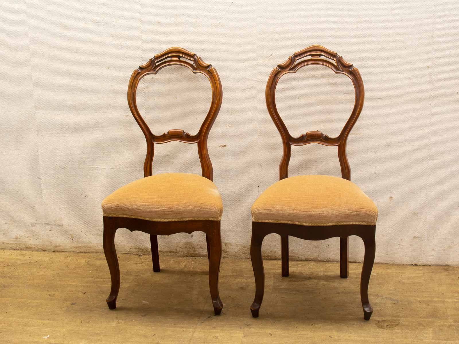 4 antieke biedermeier eetkamerstoelen  28700