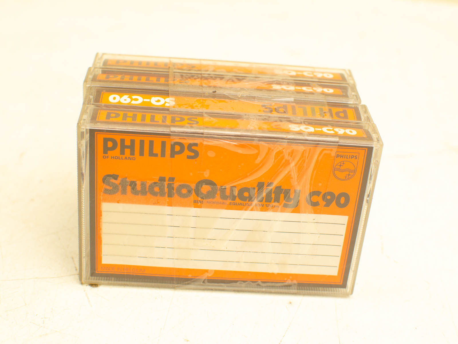 4 philips cassettebandjes  31224