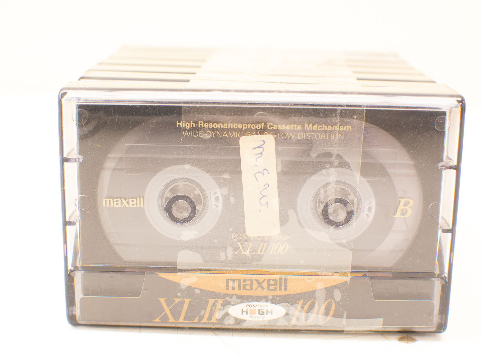 Vintage Maxell XL-II 100 cassette: a nostalgic treasure from the 80s and 90s music era.