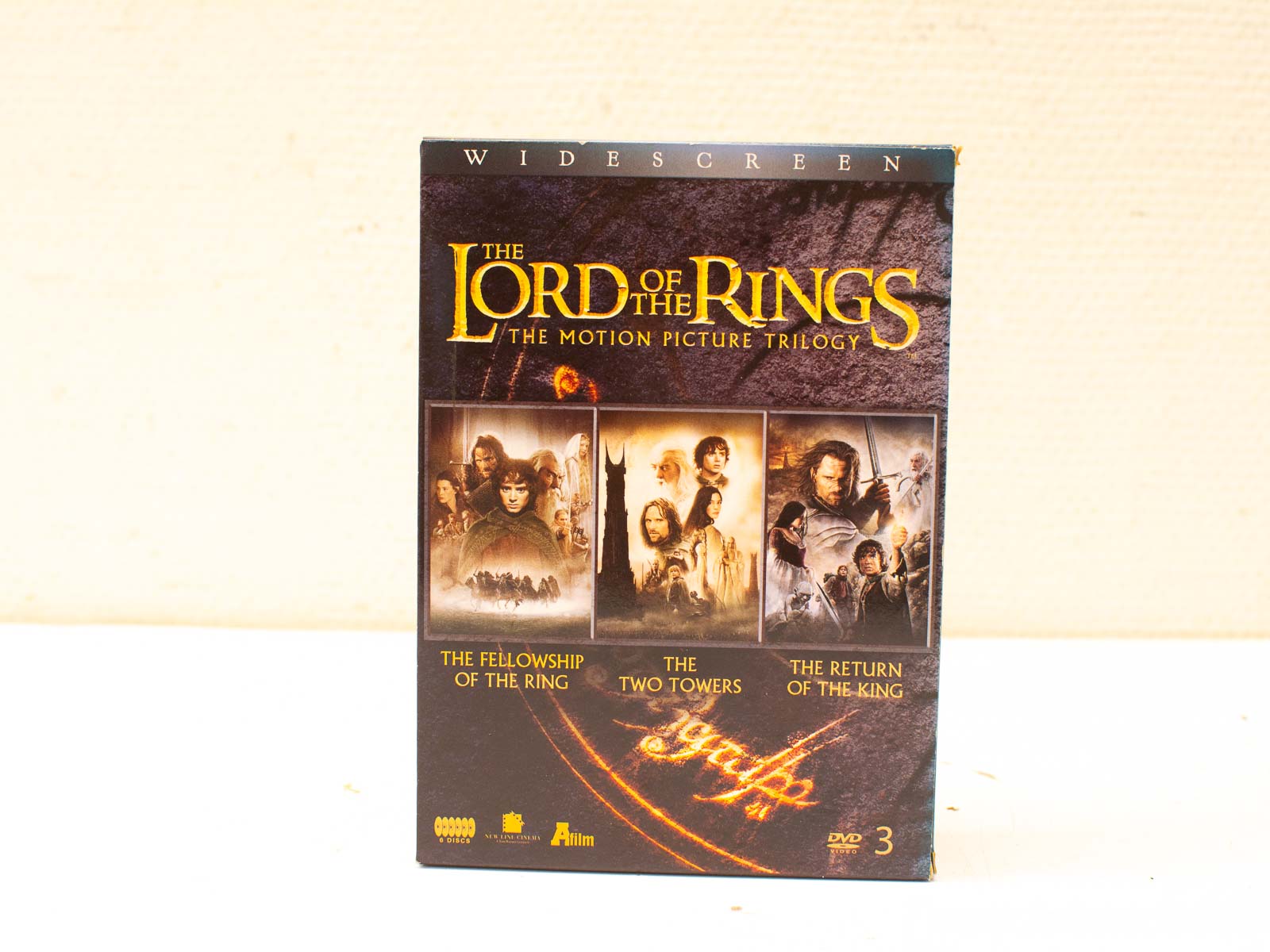 The Lord of the Rings DVD box set: all three films in stunning widescreen format.