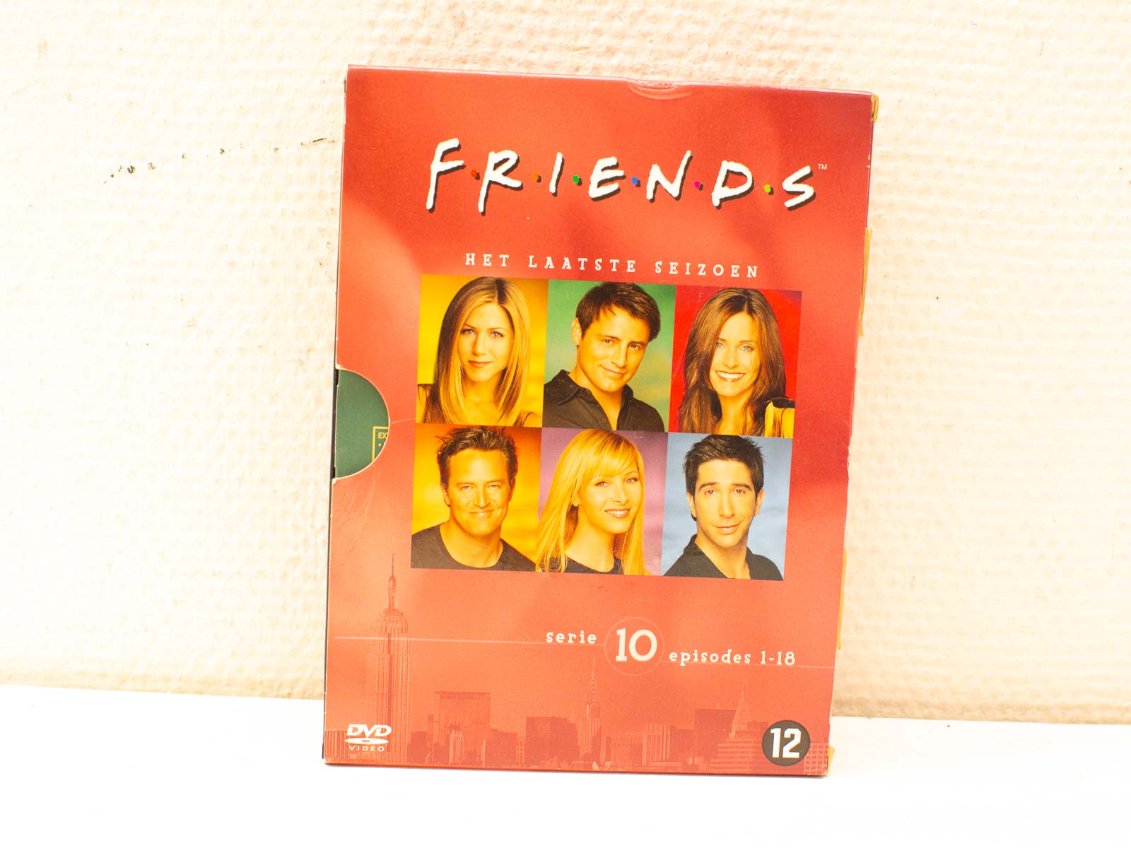 Friends: The Complete Final Season DVD, featuring all 18 episodes of the iconic series.