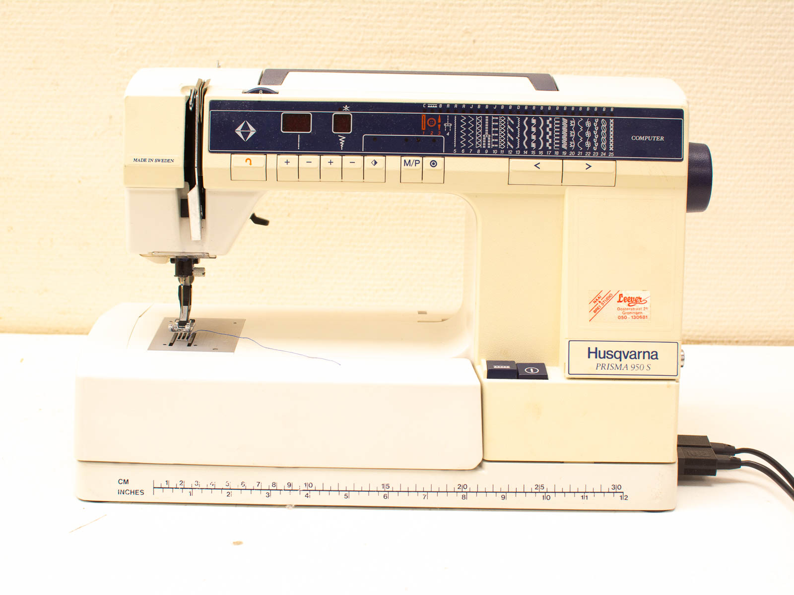 Husqvarna Prisma 950 S sewing machine: vintage elegance, versatile stitches, and user-friendly design.