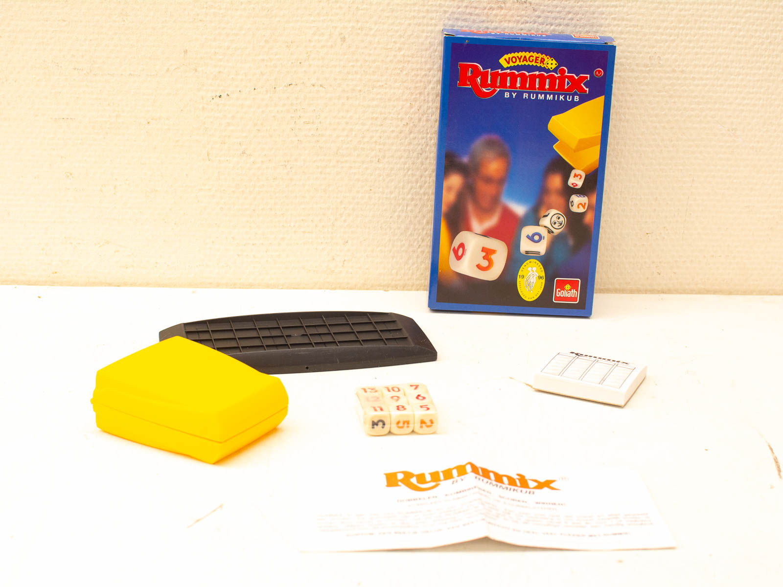 Rummix travel edition: portable board game for fun family and friend gatherings.