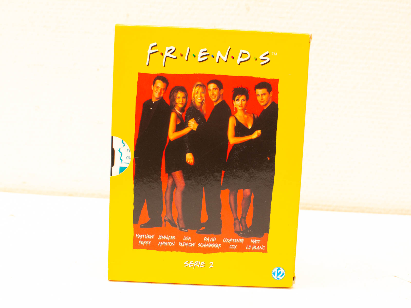 Vibrant Vrienden Season 2 DVD Box Set - Vintage Collection for Friends fans.