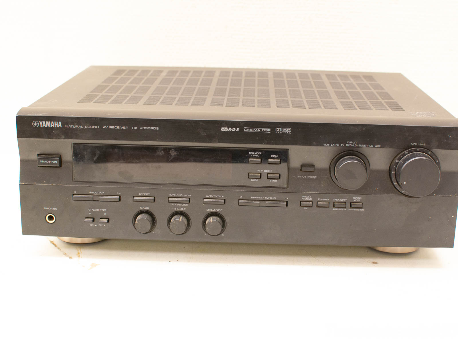 Yamaha RX-V396RDS: Vintage audio receiver for superior home theater sound quality and performance.