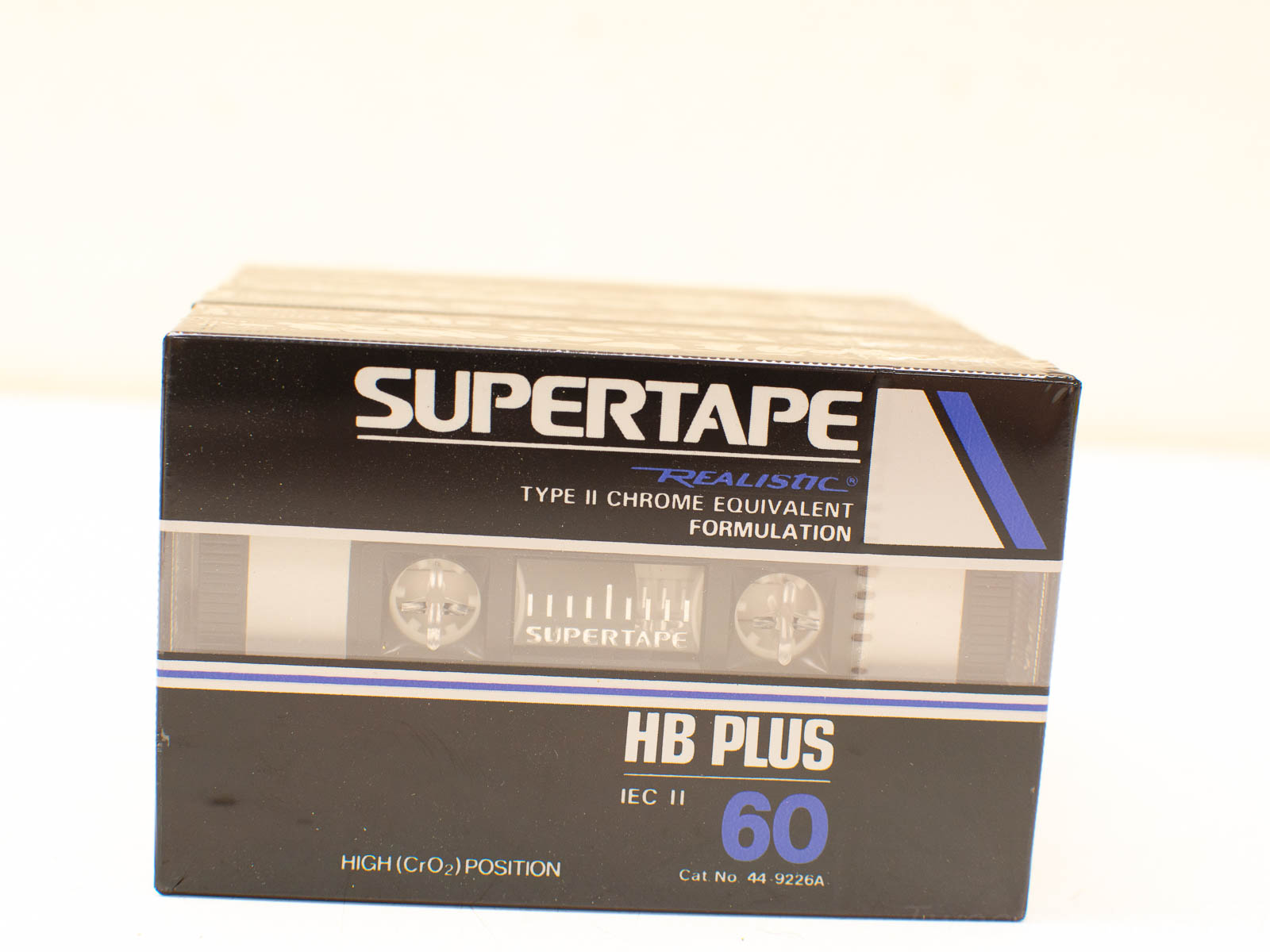 Supertape HB Plus 60min Type II Chrome - Premium Vintage Audio Recording Tape.