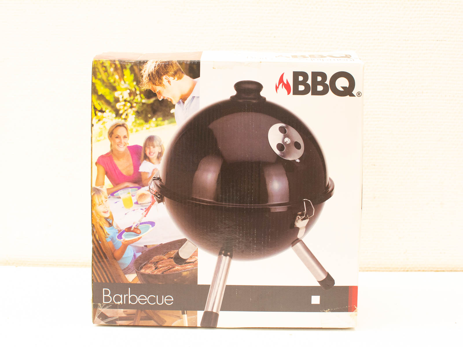 Sleek black BBQ grill for memorable family gatherings and joyful outdoor cookouts.