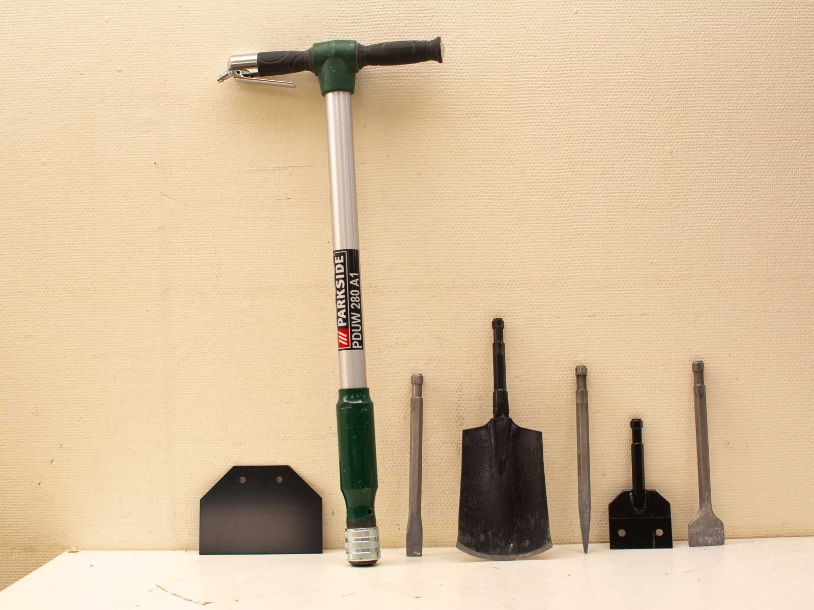 Versatile toolset with interchangeable heads for DIY and professional projects.