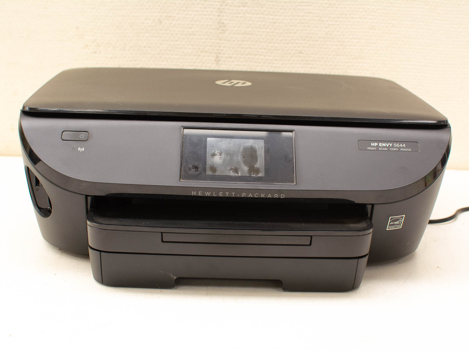 HP Envy 5644: Compact multifunction printer with wireless printing, scanning, and copying features.