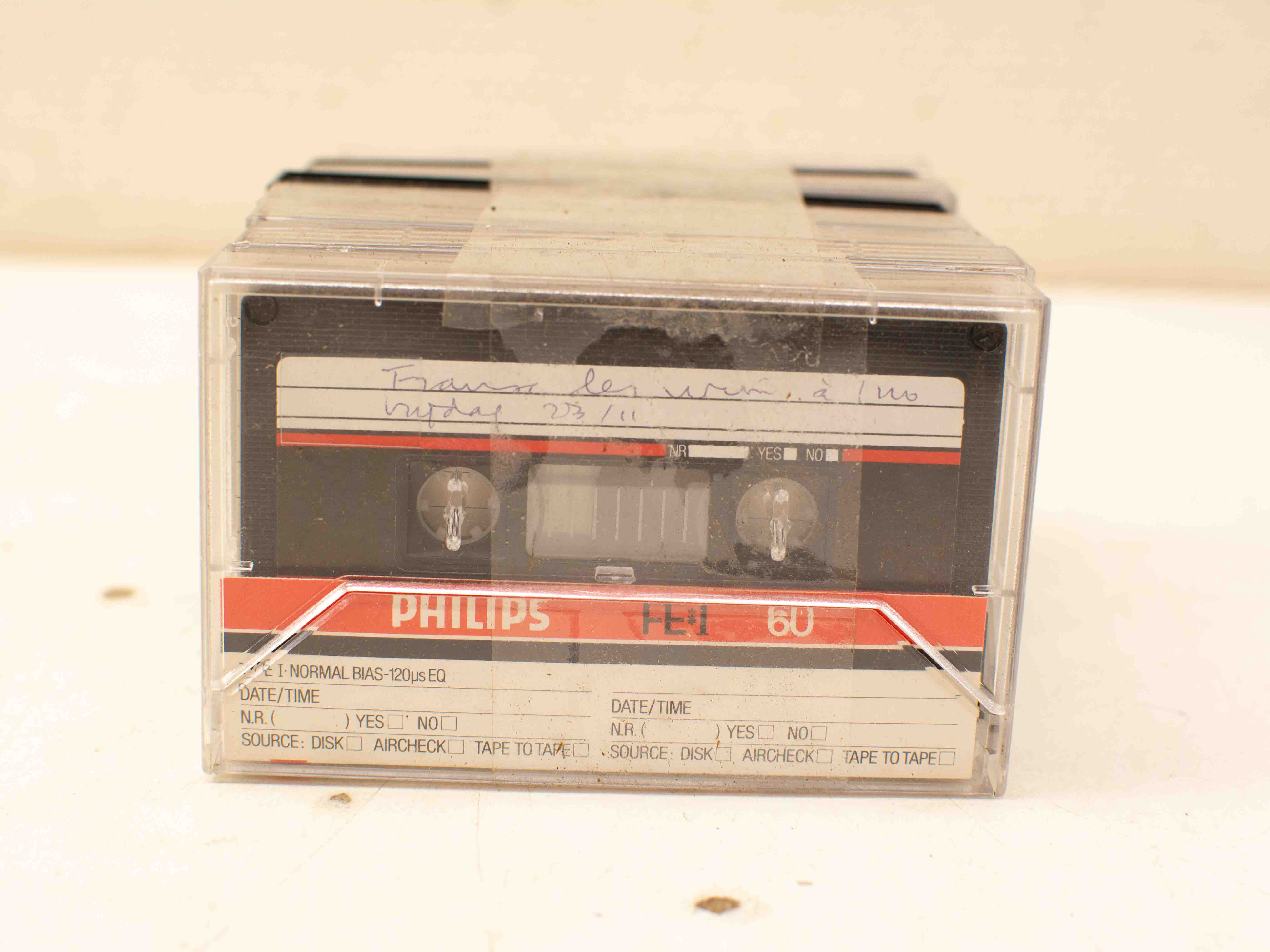 8 Philips cassettebandjes 38522