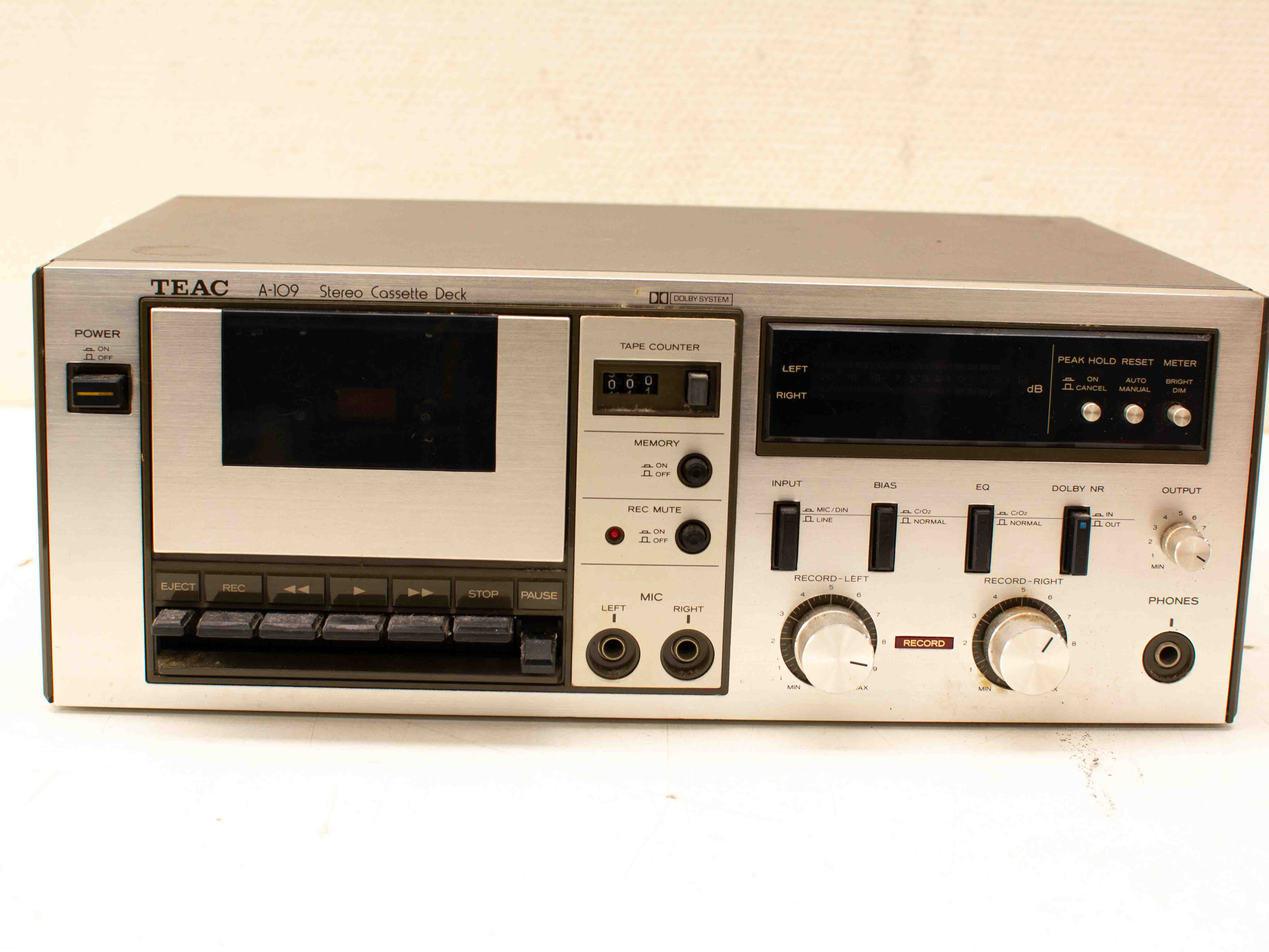 Teac Stereo Cassette Deck 38477